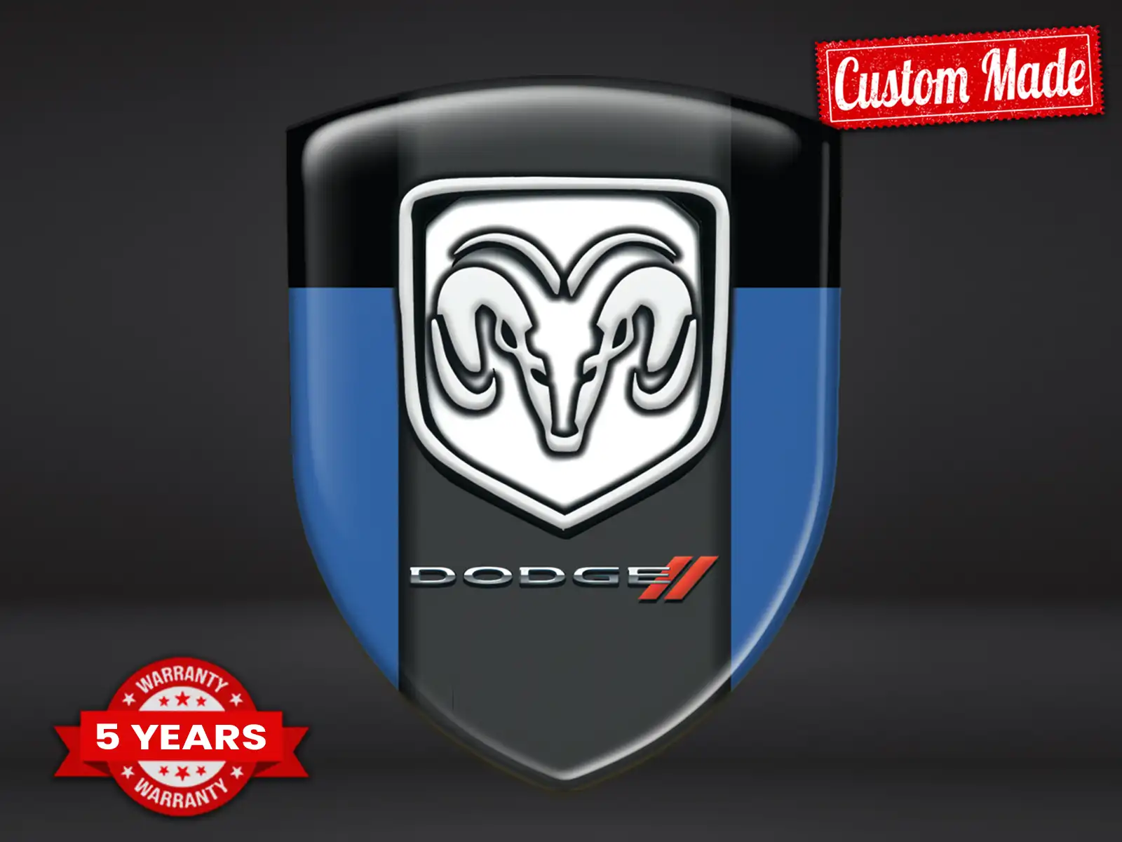 Dodge Sticker Pro Max Robust Stilvoll Performance